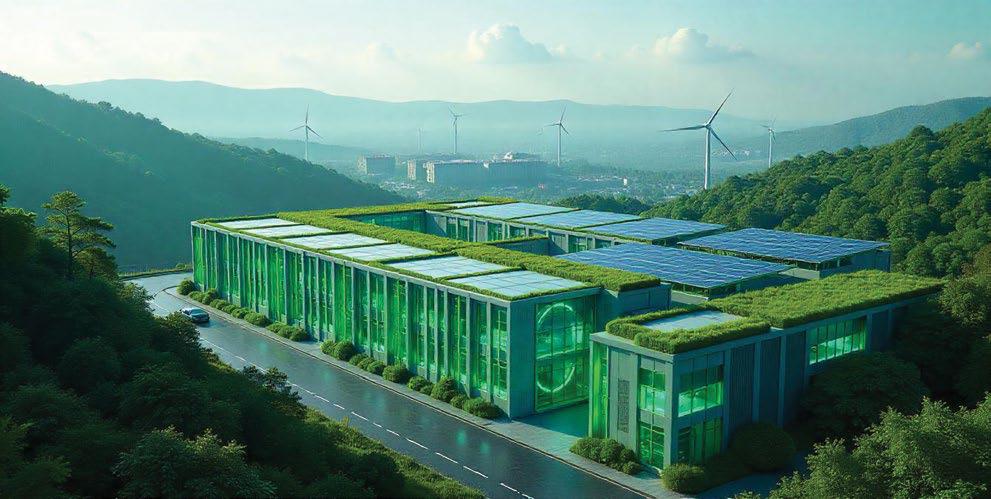 Greening data infrastructure for AI at a scale